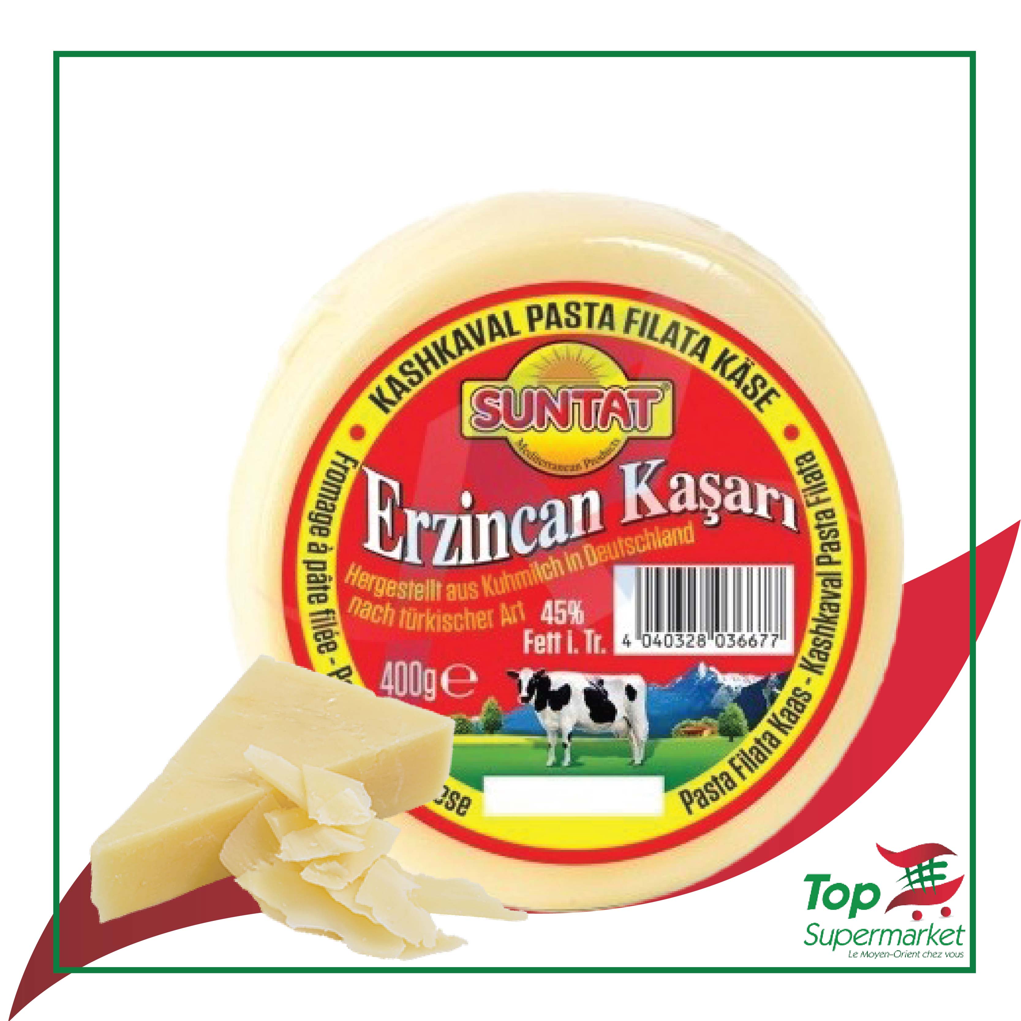 Suntat fromage Kasar rond 400gr